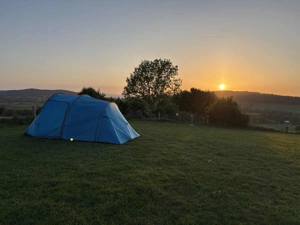 Camping Sunset