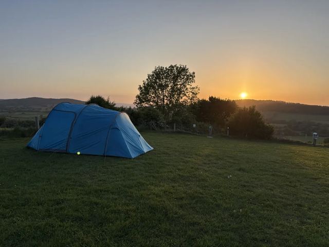 Camping Sunset